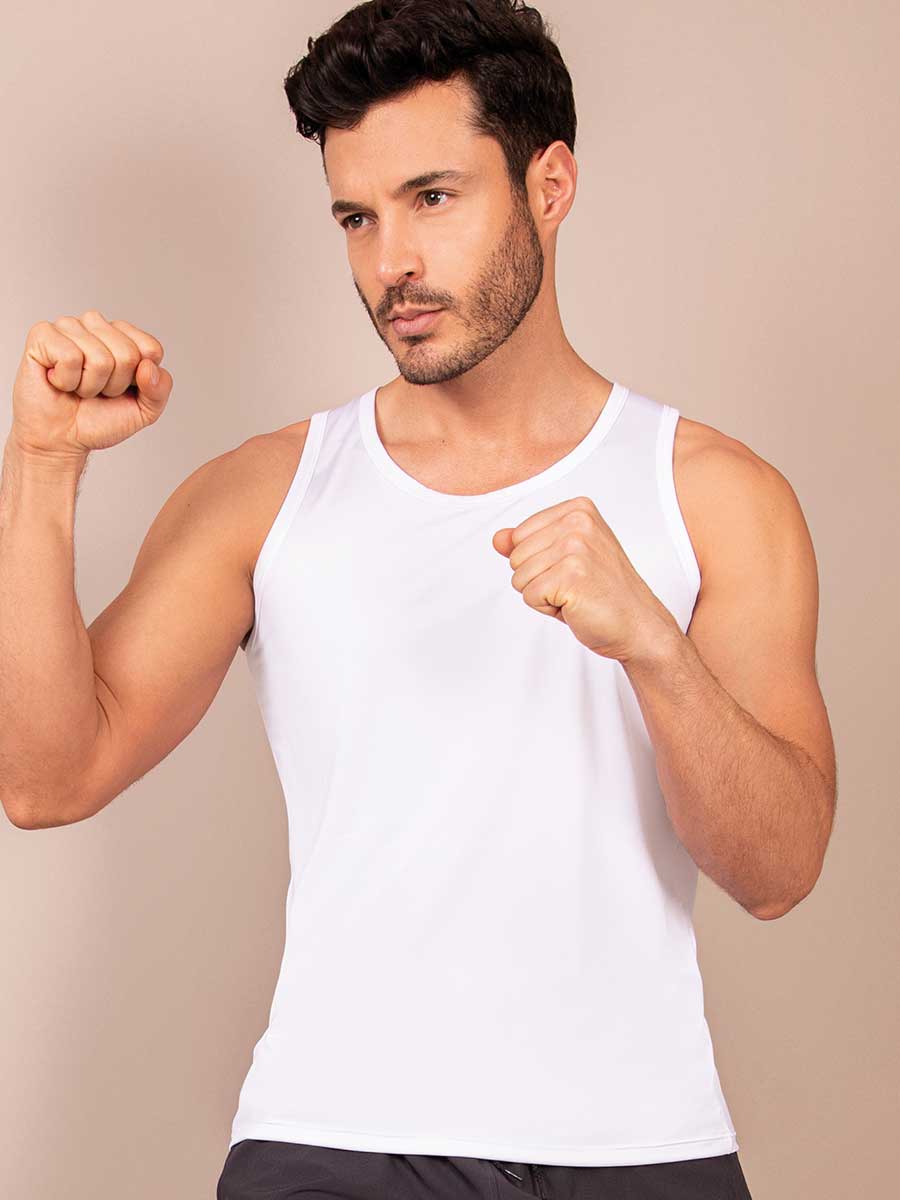 Camisilla Básica Blanco
