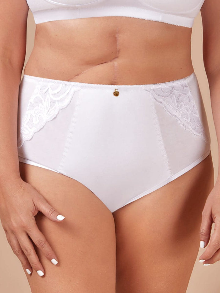Panty Clásico en Algodón Color Blanco