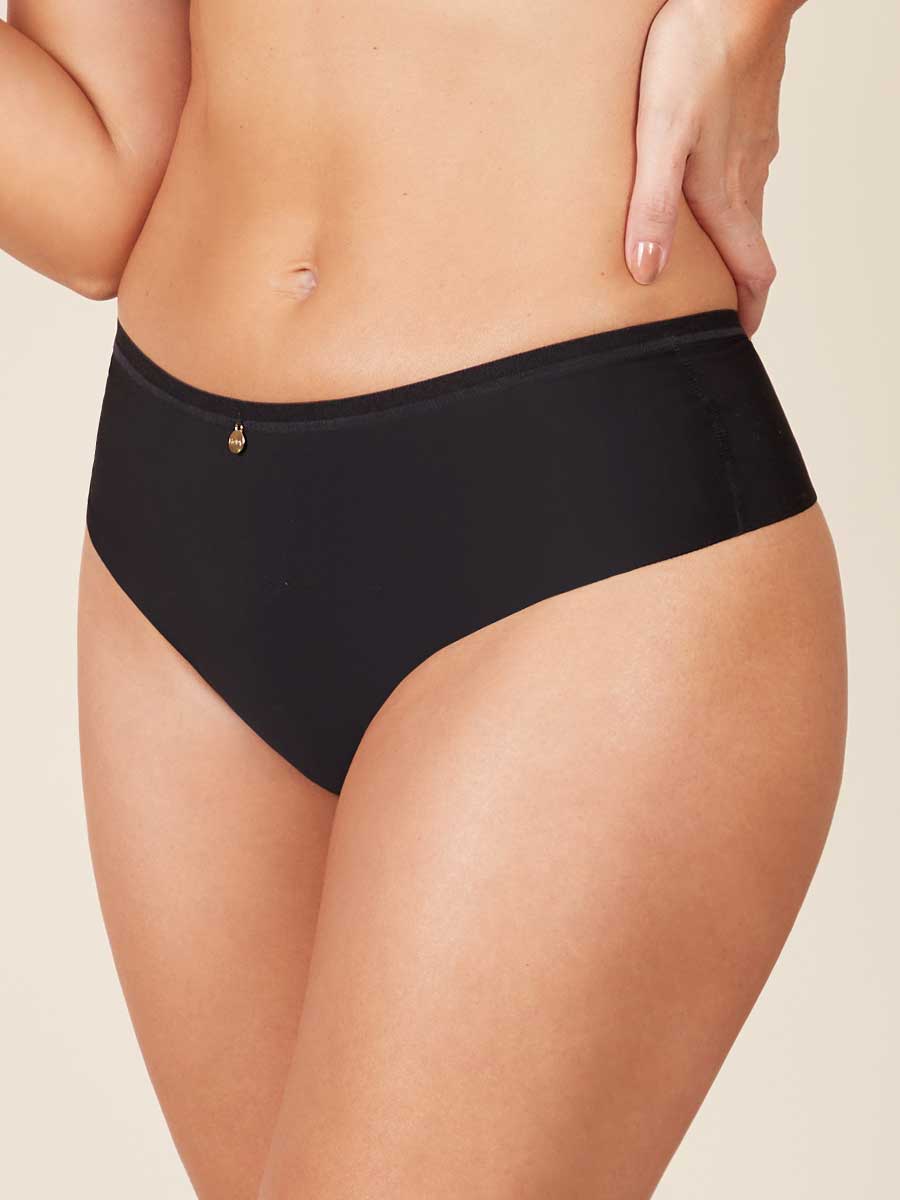 Brasilera Invisible Para Mujer Color Negro