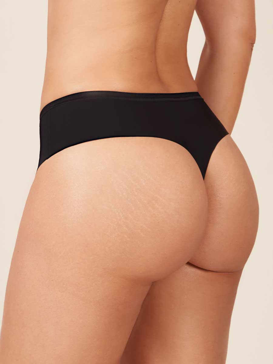 Brasilera Invisible Para Mujer Color Negro