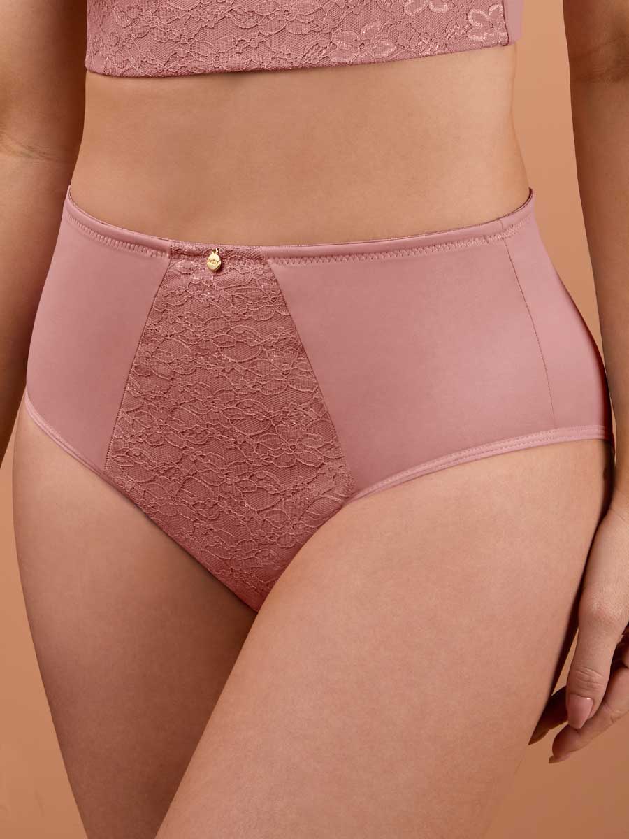 Panty Clásico Para Mujer Color Rosa Salmón