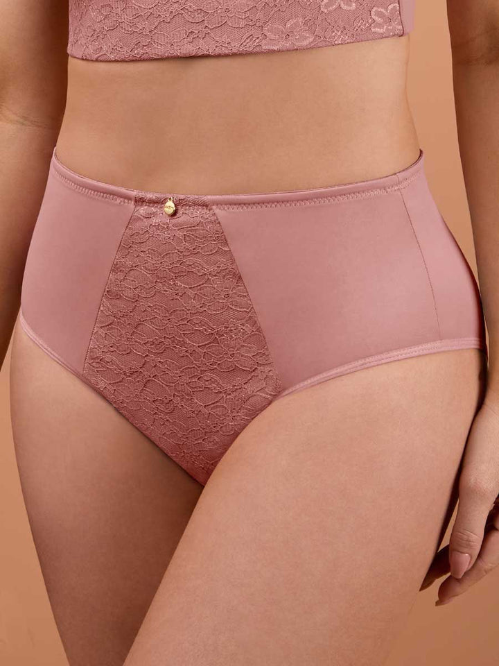 Panty Clásico Para Mujer Color Rosa Salmón