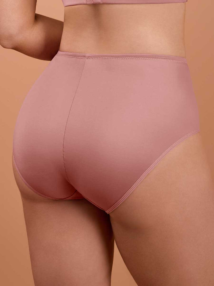 Panty Clásico Para Mujer Color Rosa Salmón