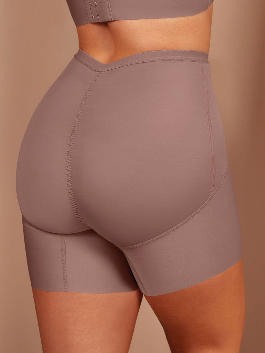 Bóxer Moldeador Largo Para Mujer Color Marrón Claro