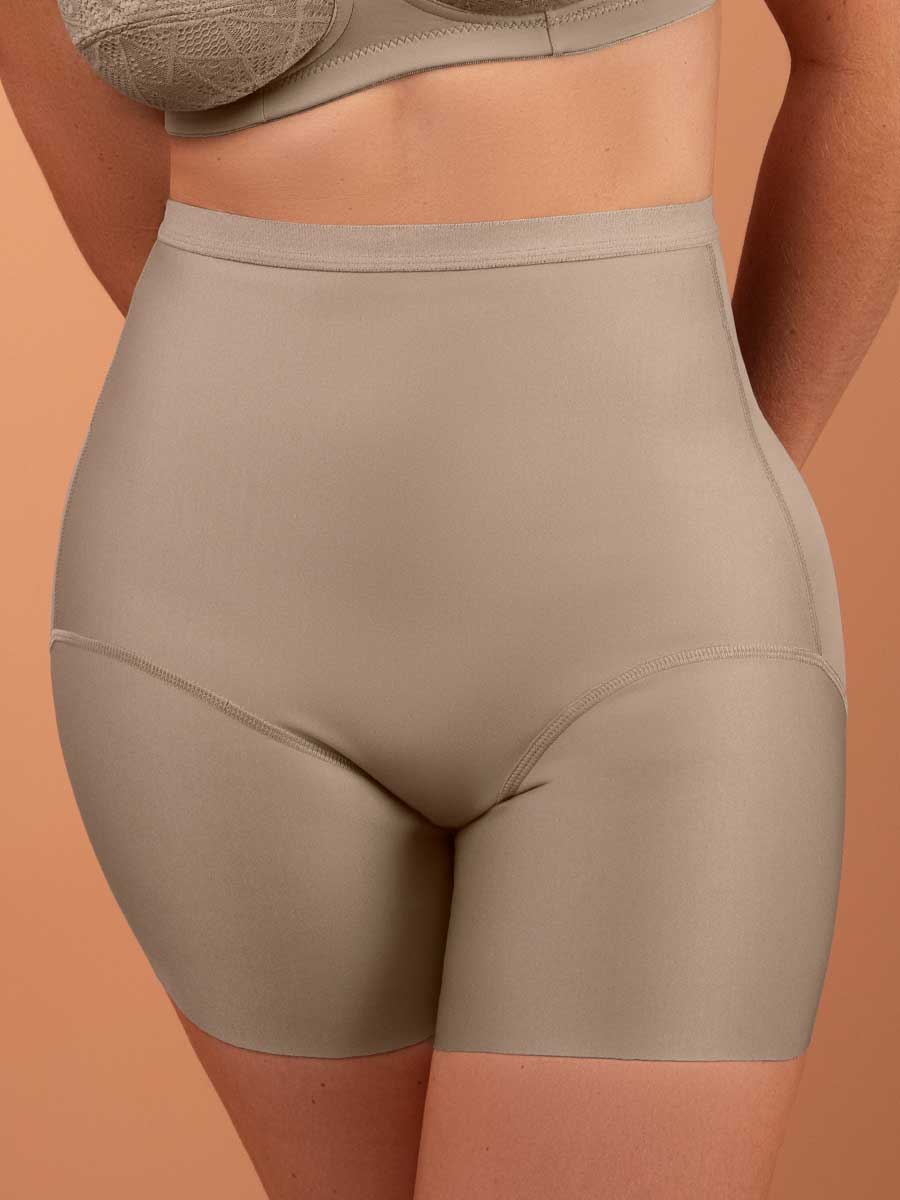 Bóxer Moldeador Largo Para Mujer Color Pistacho Cremoso