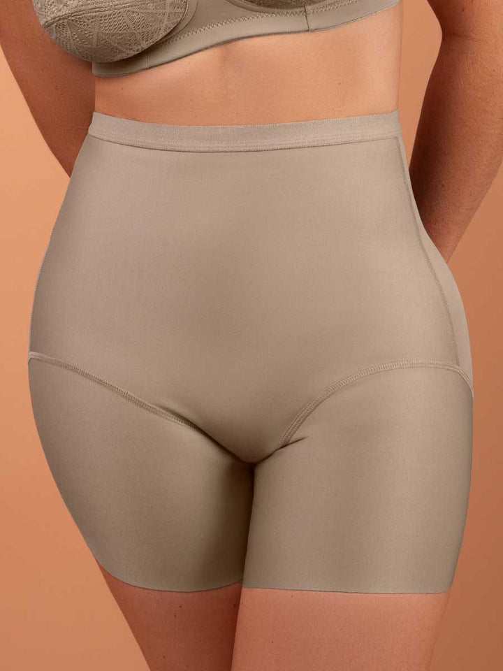 Bóxer Moldeador Largo Para Mujer Color Pistacho Cremoso