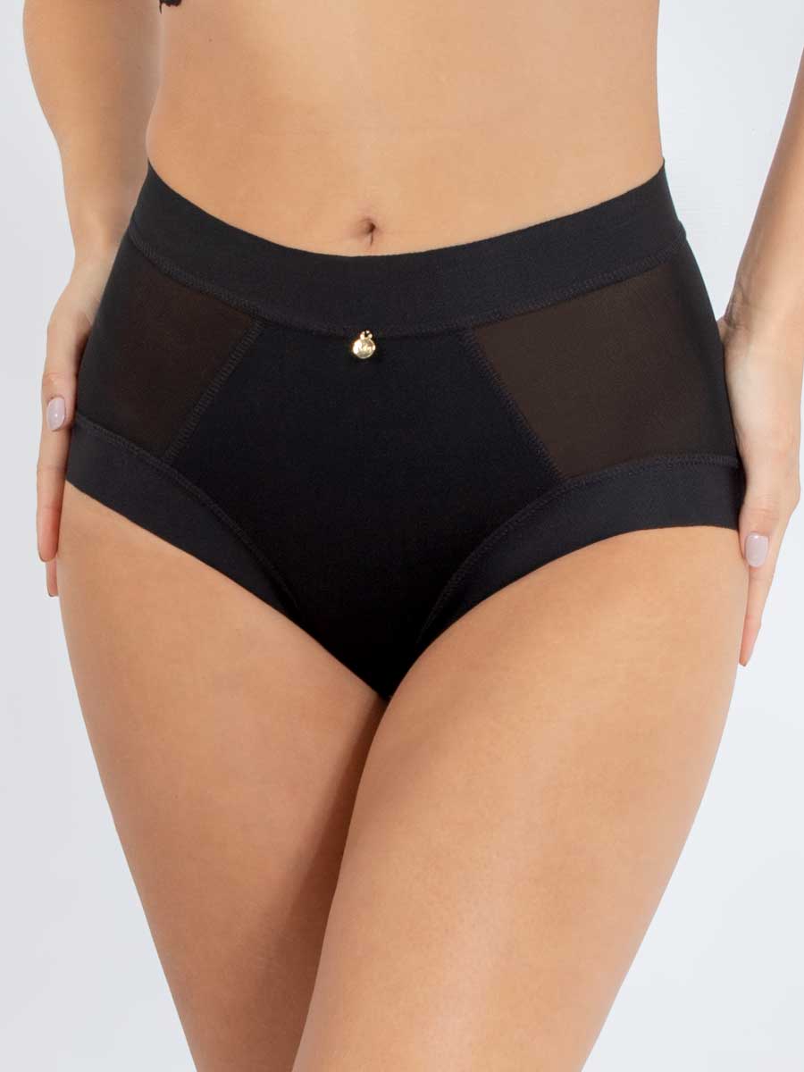 Panty Faja Color Negro
