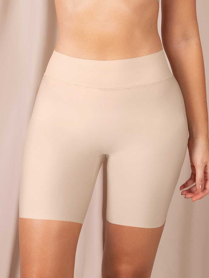 Bóxer Moldeador Invisible Para Mujer Color Perla