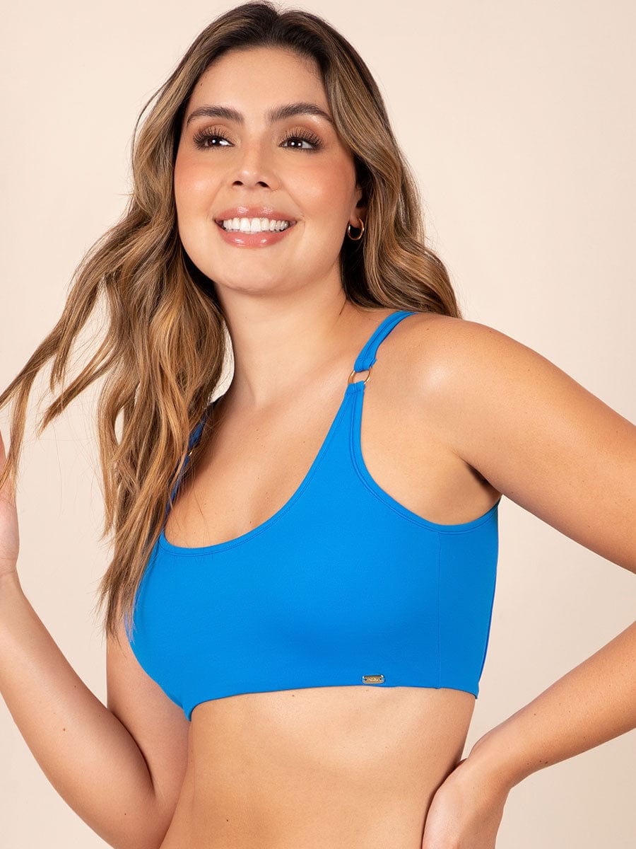 Top de Baño Azul Océano