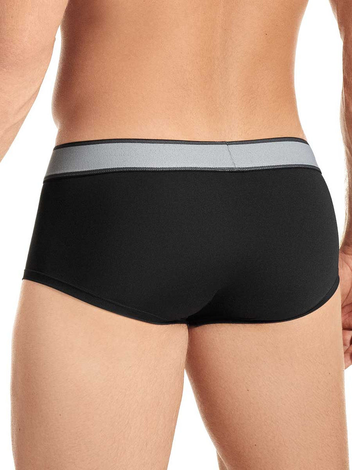 Brief Para Hombre en Microfibra Color Negro