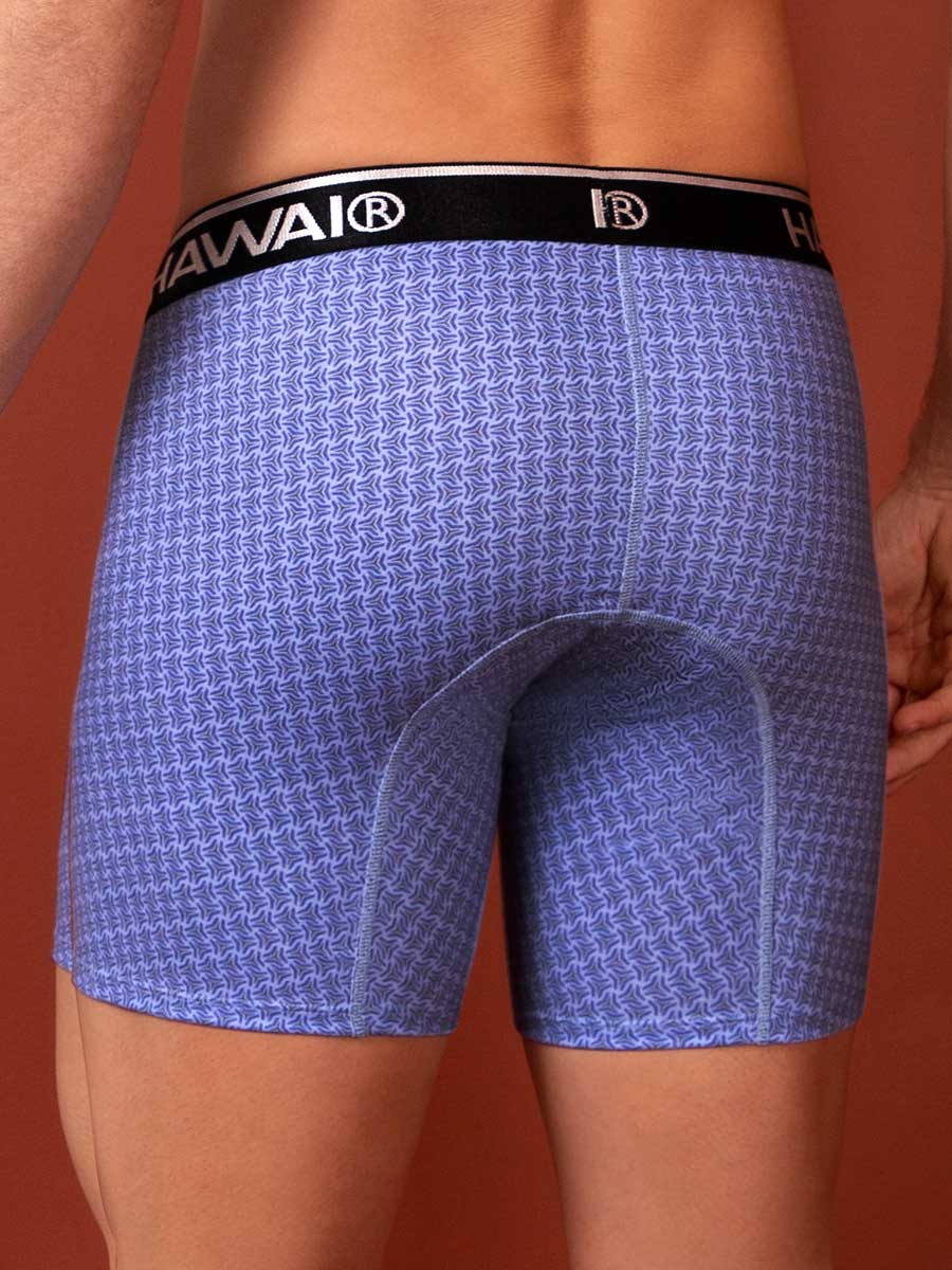 Bóxer Medio Para Hombre Azul