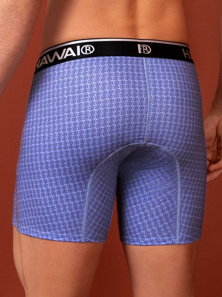 Bóxer Medio Para Hombre Azul