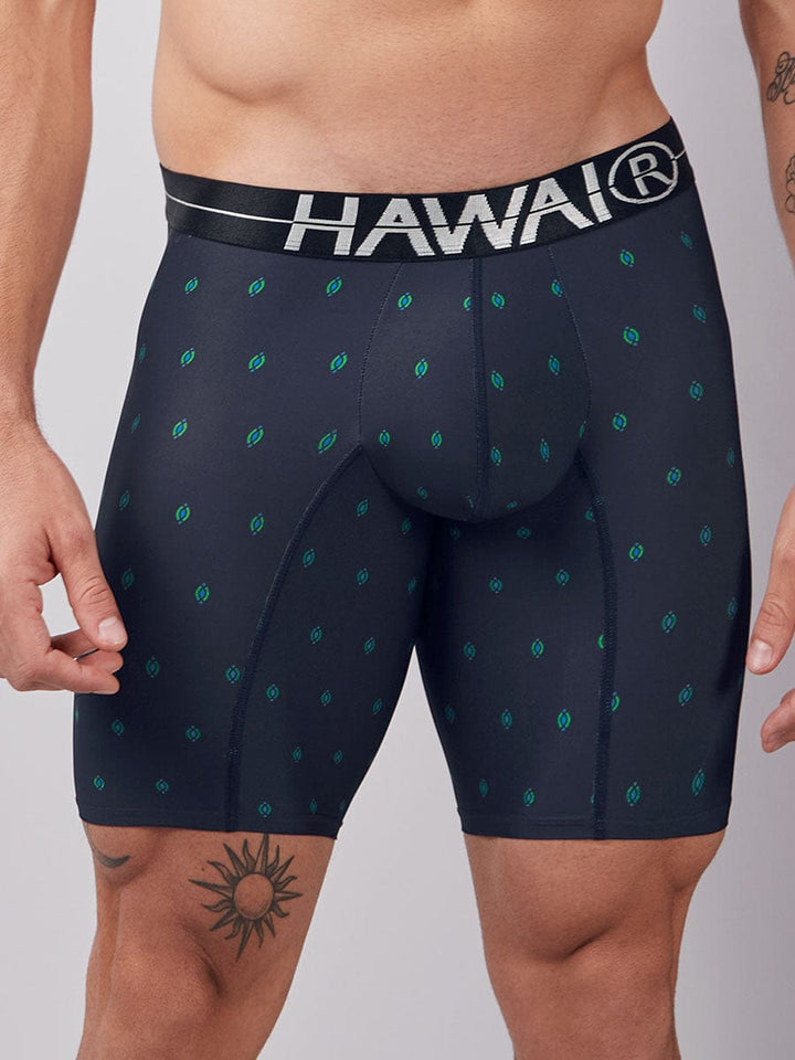 Bóxer Largo Para Hombre Color Azul Oscuro