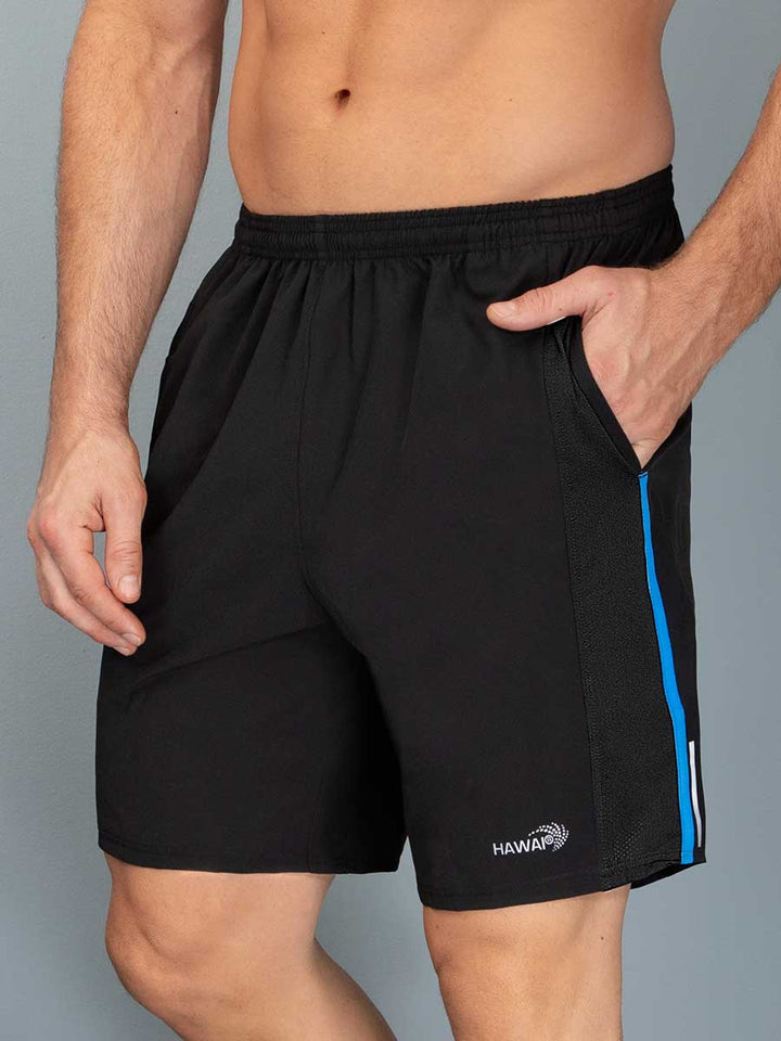 Pantaloneta Deportiva Larga Negro