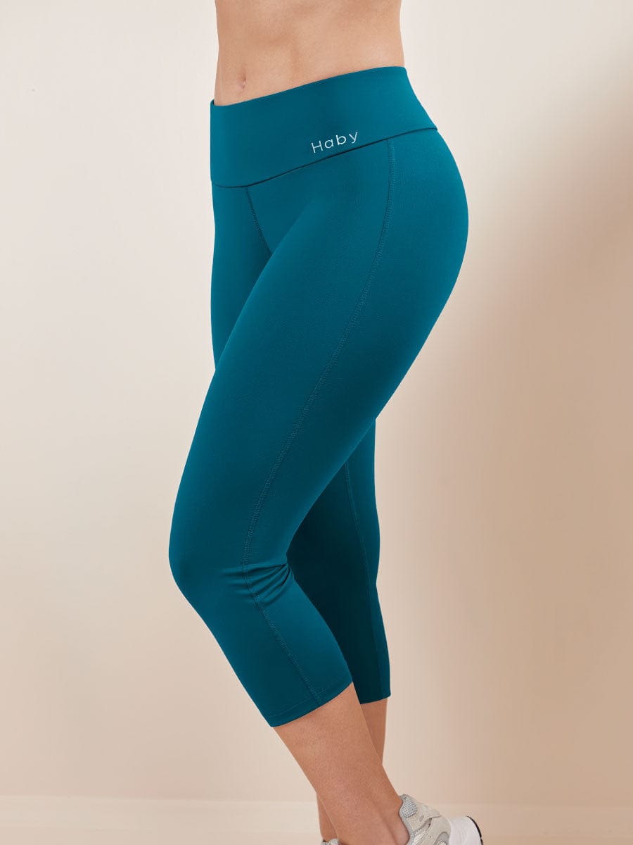 Leggins Capri Verde Marino