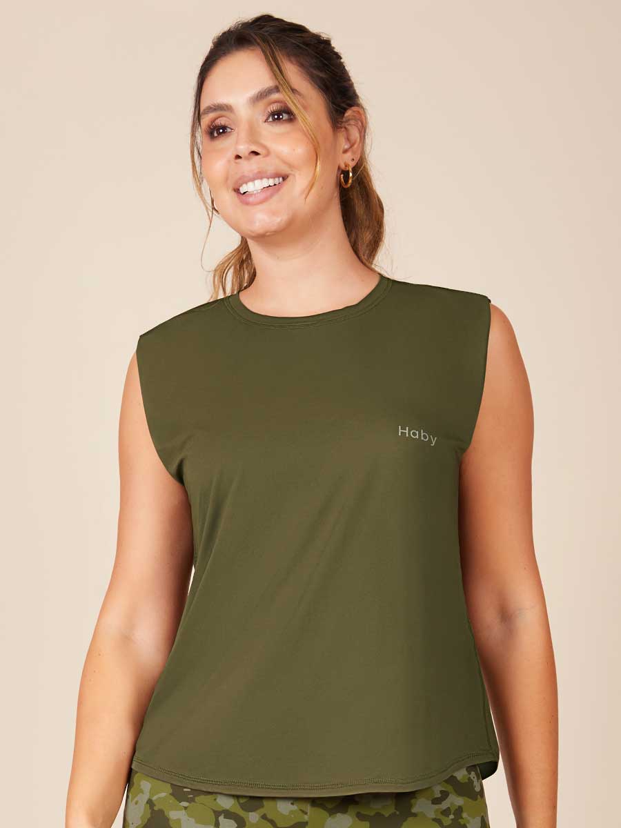 Camiseta Verde Militar