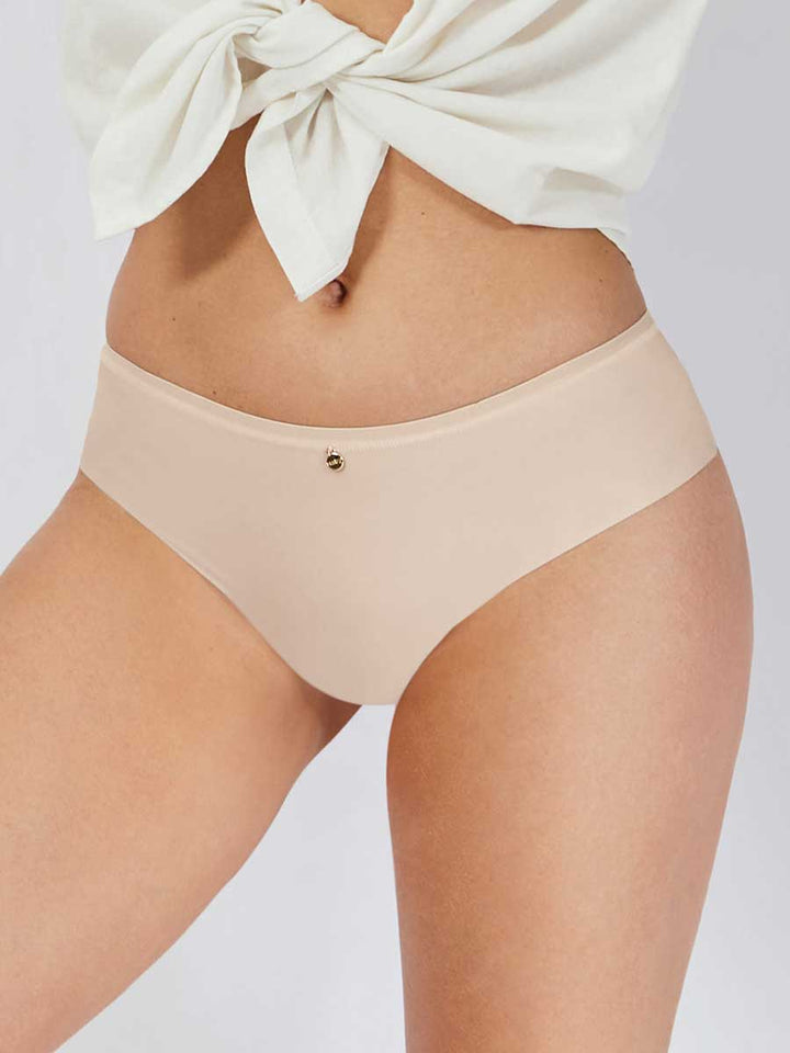 Brasilera Invisible Para Mujer Color Perla
