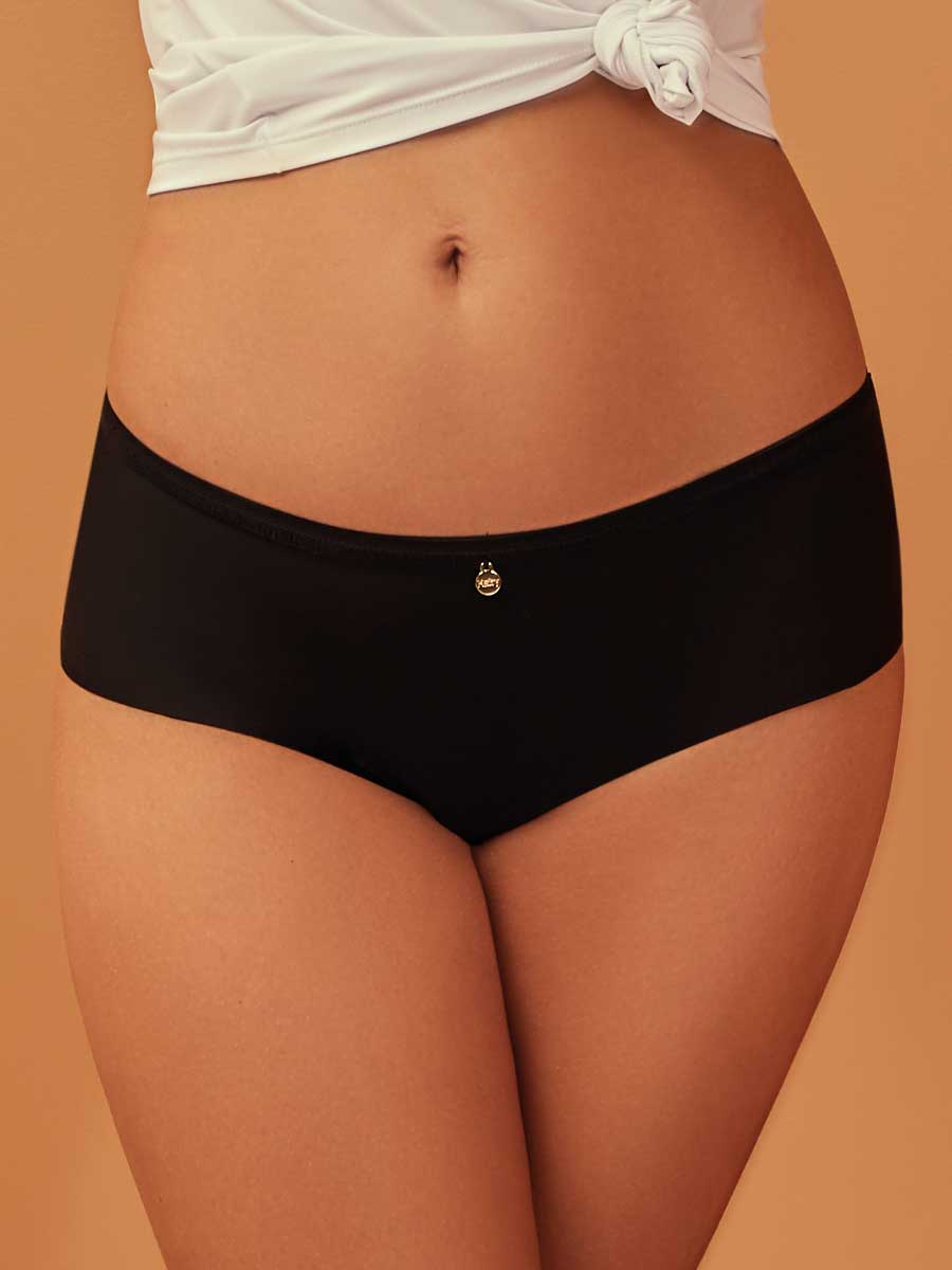 Cachetero Invisible Para Mujer Color Negro