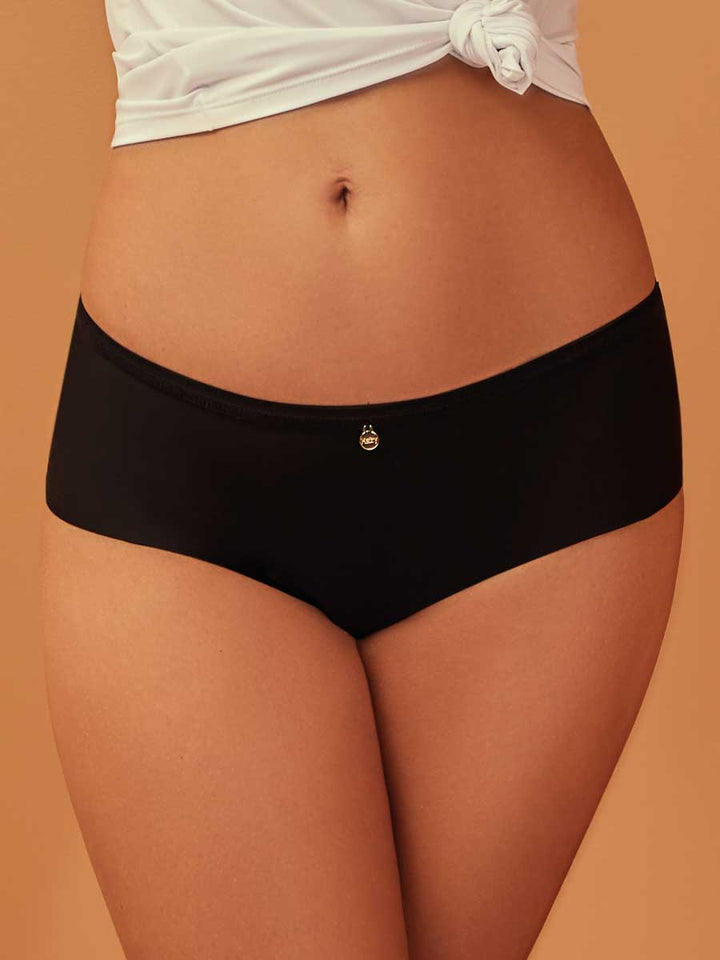 Cachetero Invisible Para Mujer Color Negro