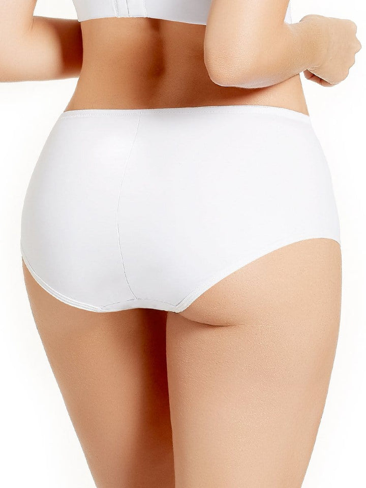 Panty Clásico Para Mujer Color Blanco