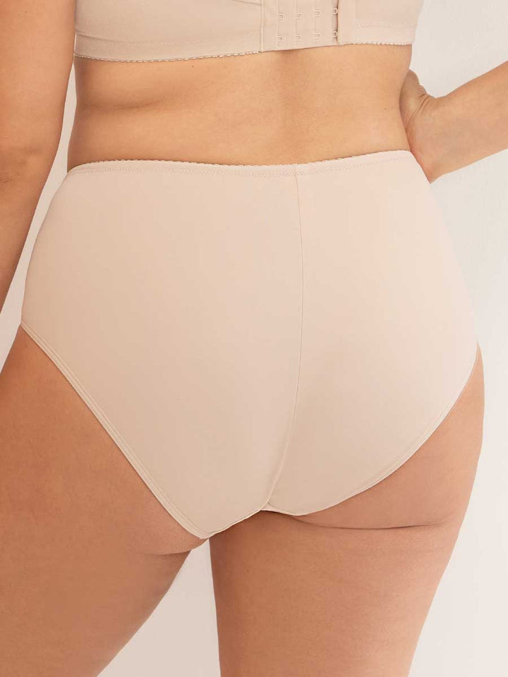Panty Clásico Para Mujer Color Perla