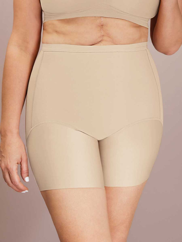 Bóxer Moldeador Largo Para Mujer Color Perla