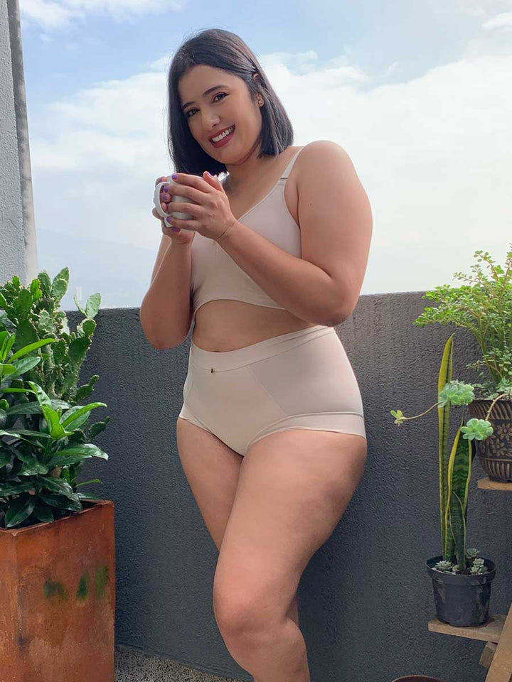 Panty Faja Color Perla