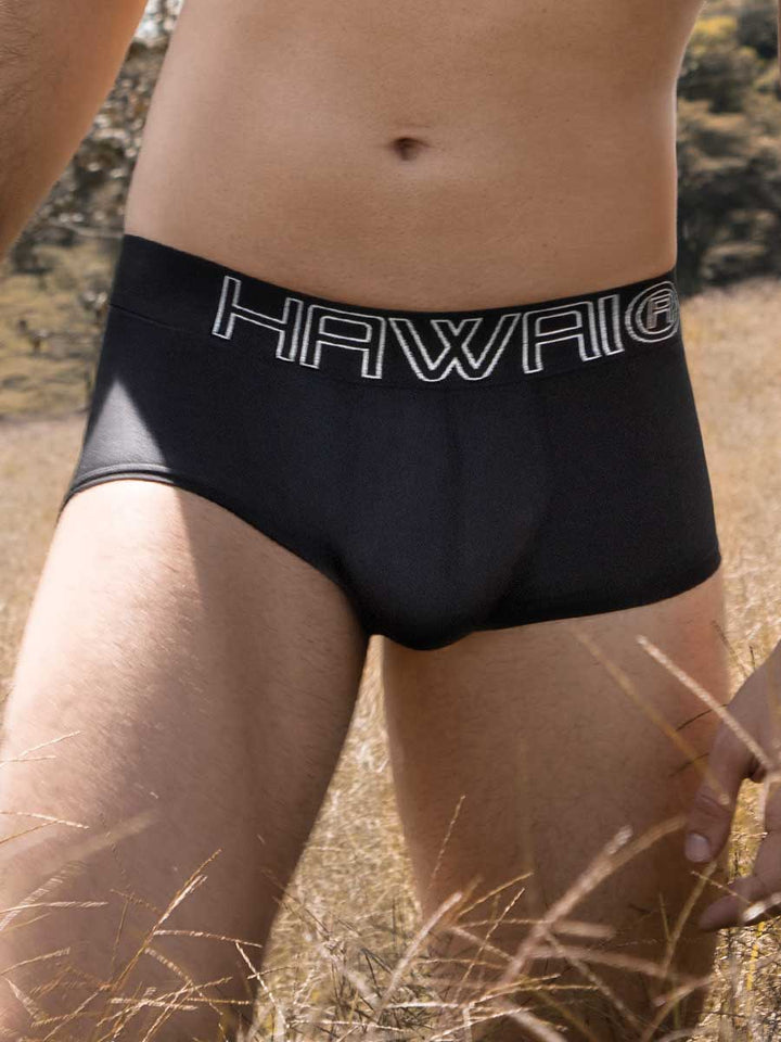 Brief Para Hombre en Microfibra Color Negro