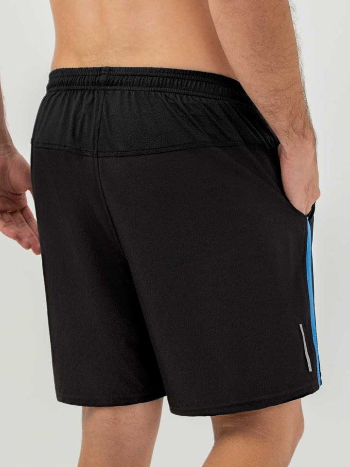 Pantaloneta Deportiva Larga Negro