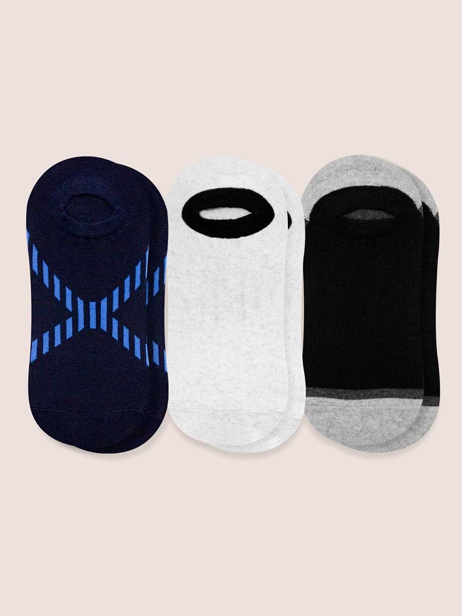 Media Talonera Invisible Hombre Paq. x 3