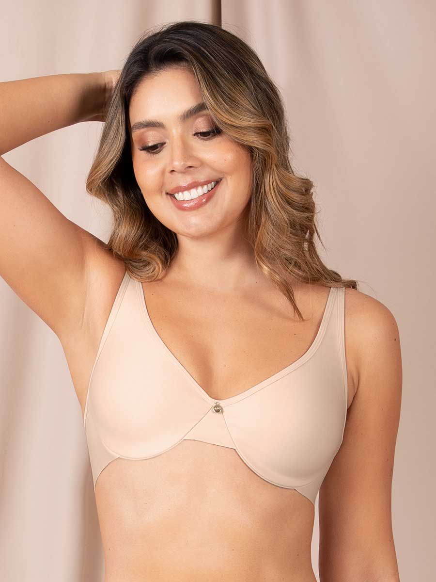 Brasier Escote V Perla