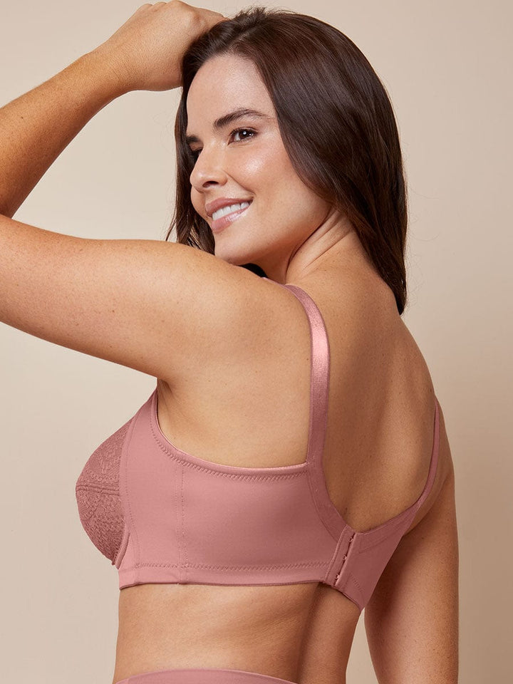Brasier Para Mujer Clásico en Encaje Color Rosa Salmón