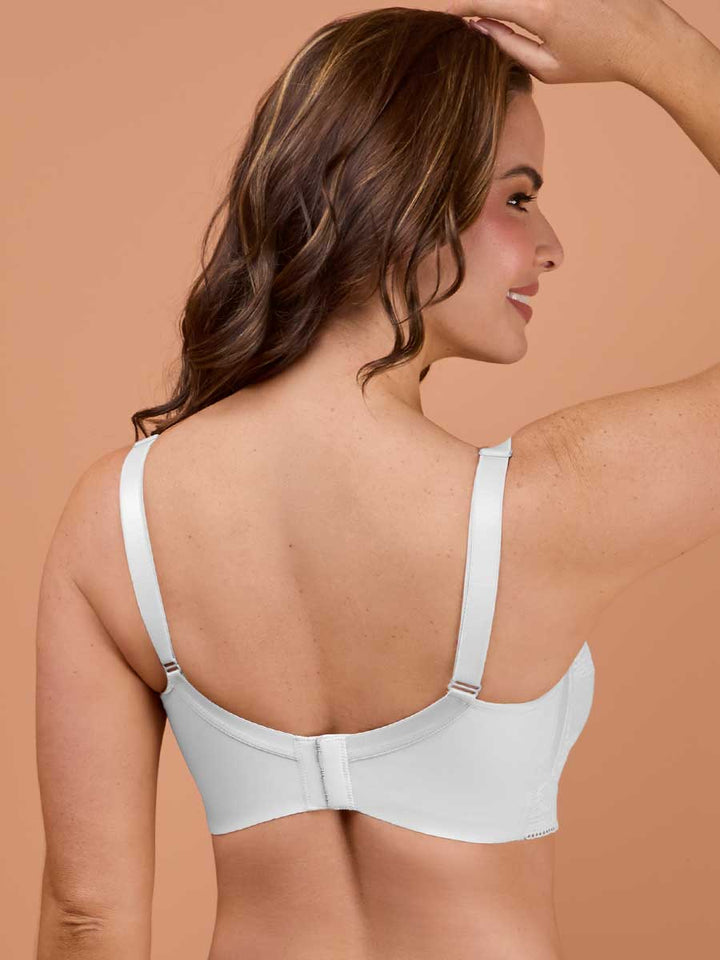 Brasier Clásico Para Mujer Copa Completa Blanco
