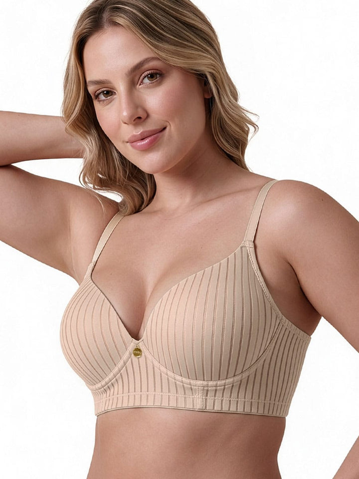 Brasier Tipo Bustier Espalda Ancha Perla