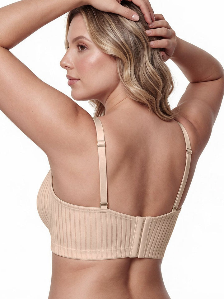 Brasier Tipo Bustier Espalda Ancha Perla