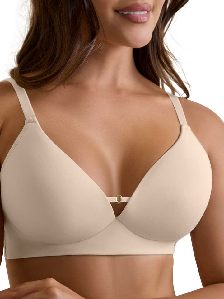 Brasier sin Aro Triangular Color Perla