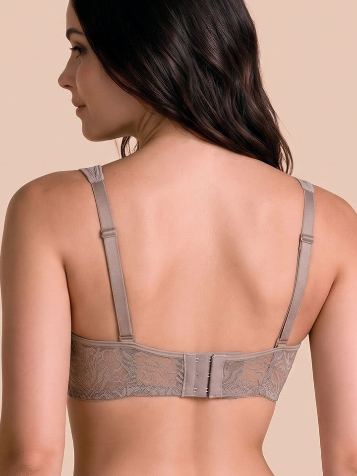 Brasier Con Aro en Encaje Para Mujer Cocoa