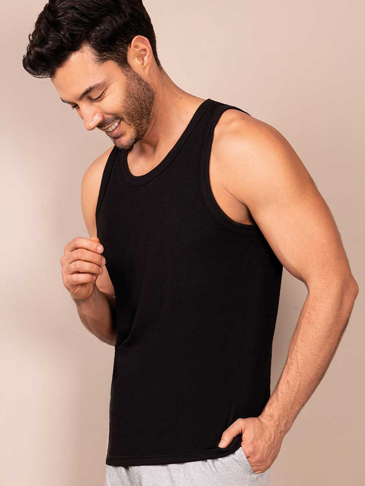 Camisilla Básica Negro