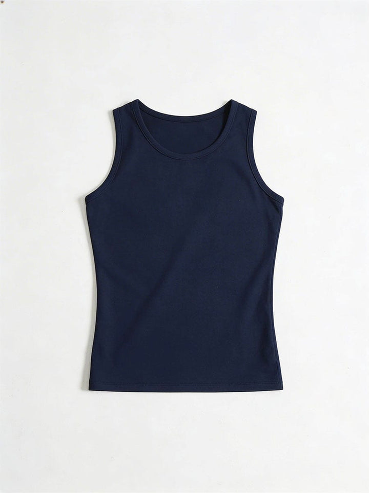 Camisilla Básica Azul