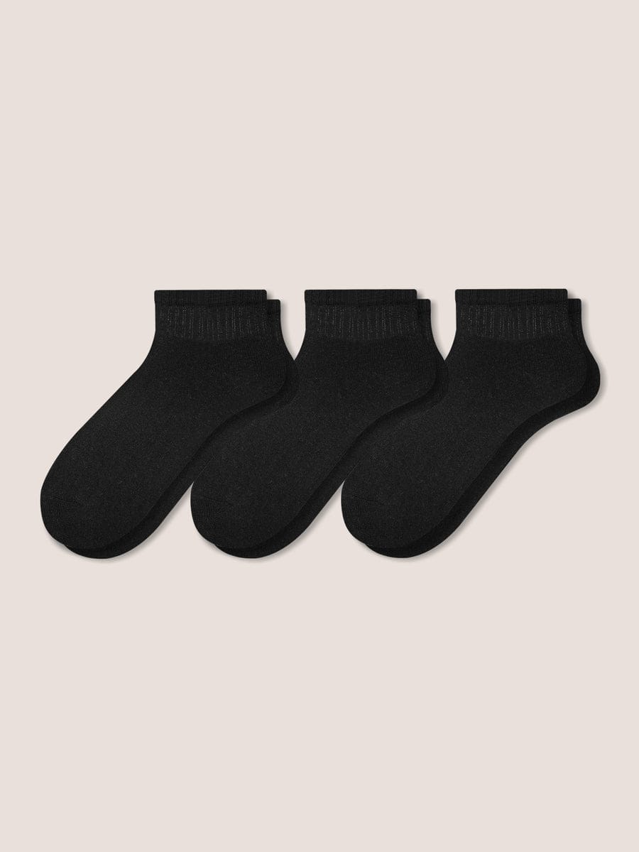 Medias Tobilleras Acolchada Unisex Paq. X3