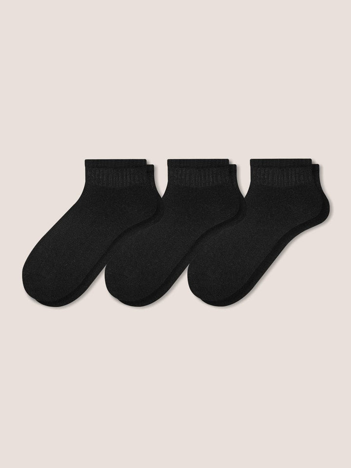 Medias Tobilleras Acolchada Unisex Paq. X3