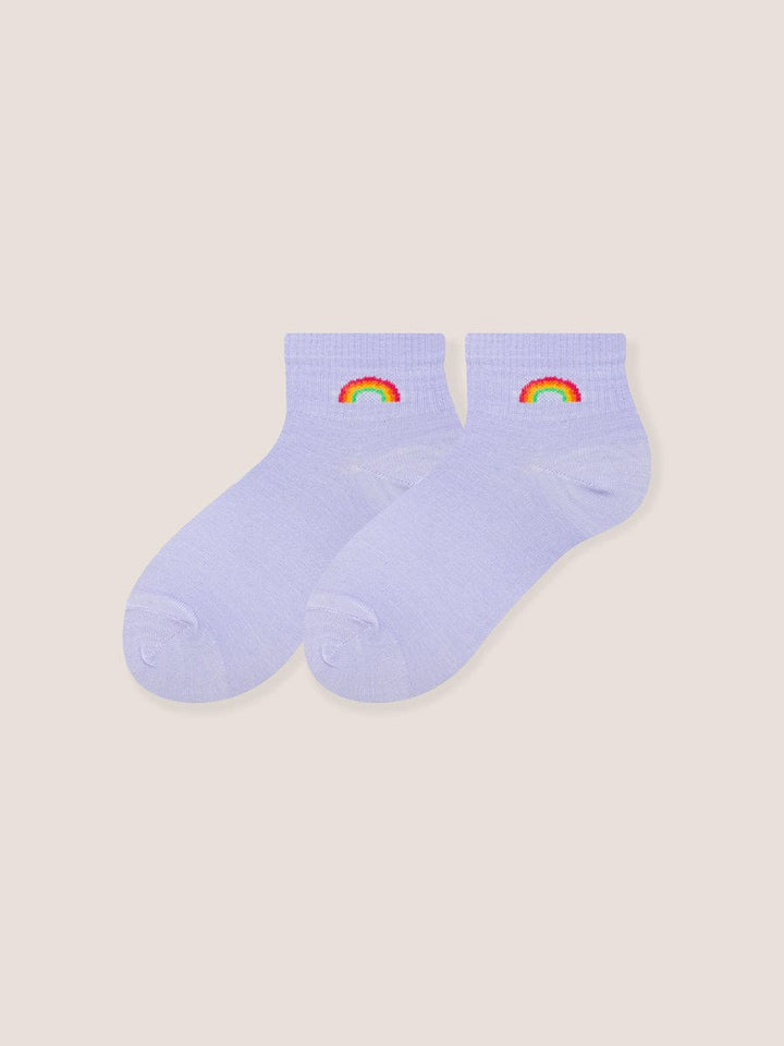Medias Tobilleras Para Dama Arcoiris