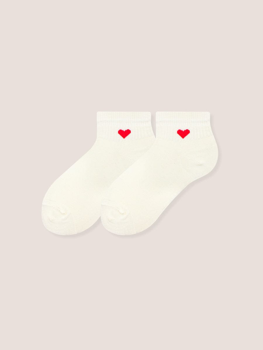 Medias Tobilleras Para Dama Corazones