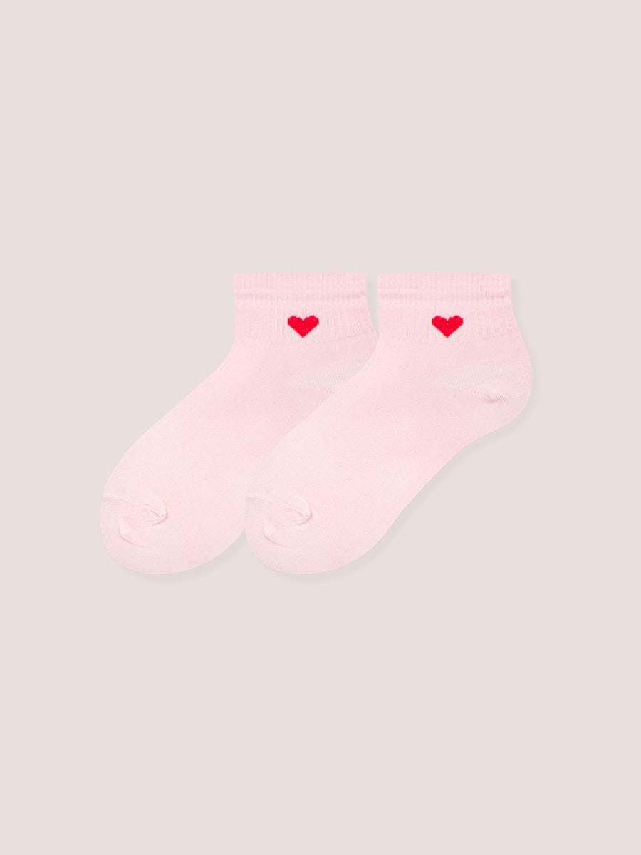 Medias Tobilleras Para Dama Corazones