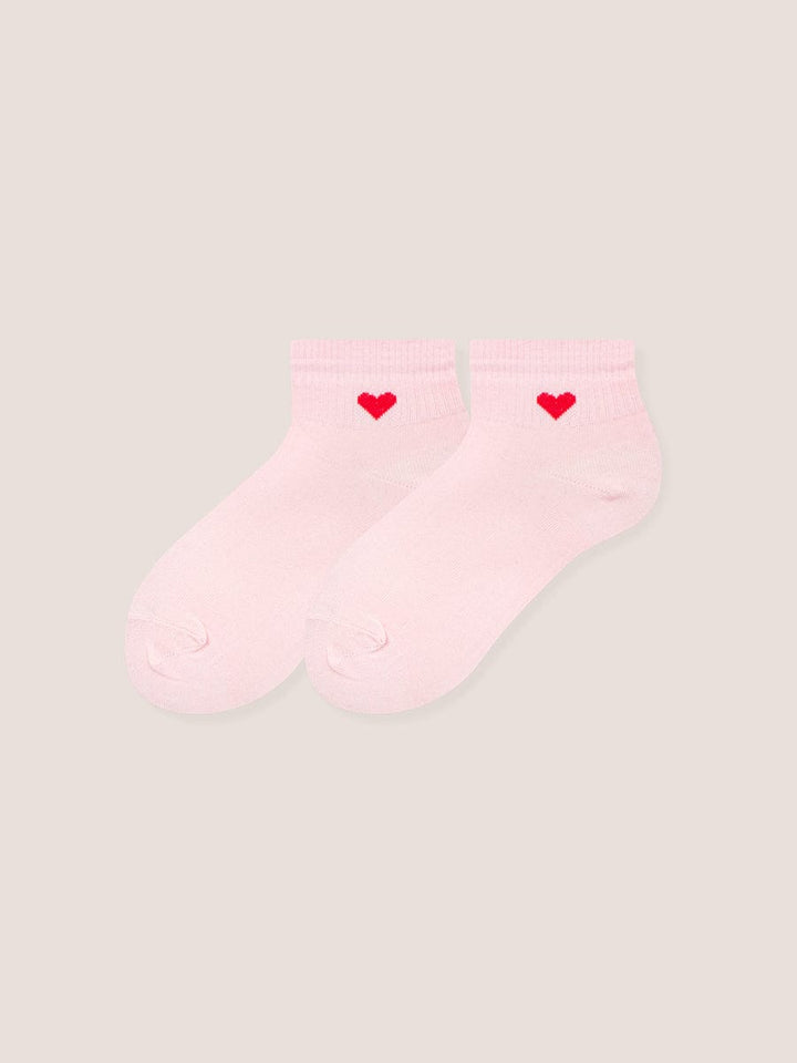 Medias Tobilleras Para Dama Corazones