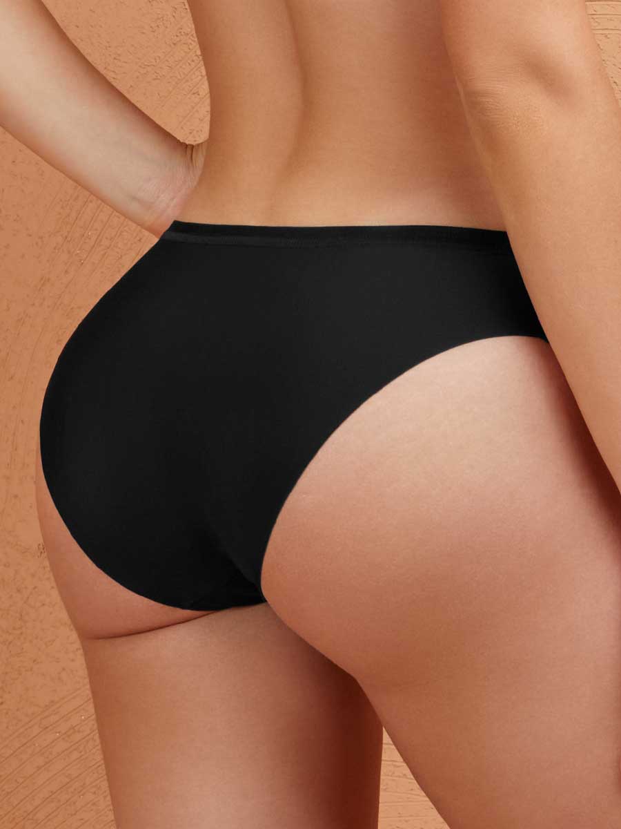 Panty Invisible Para Mujer Color Negro