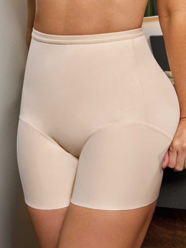 Bóxer Moldeador Largo Para Mujer Color Perla