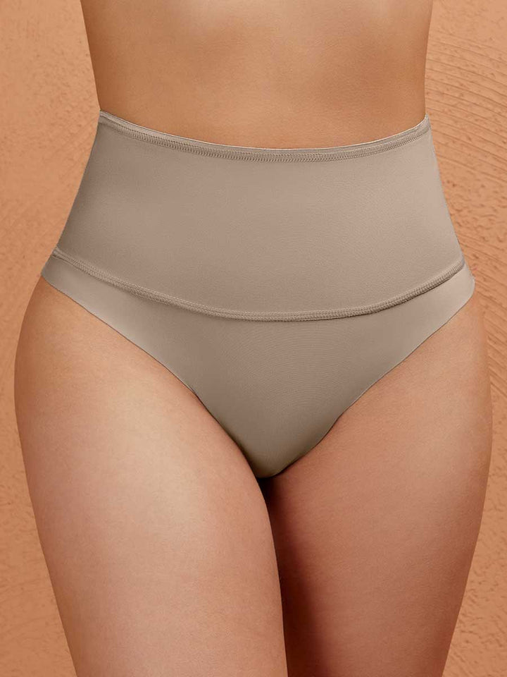 Brasilera Moldeadora Alta en Cintura Color Pistacho Cremoso