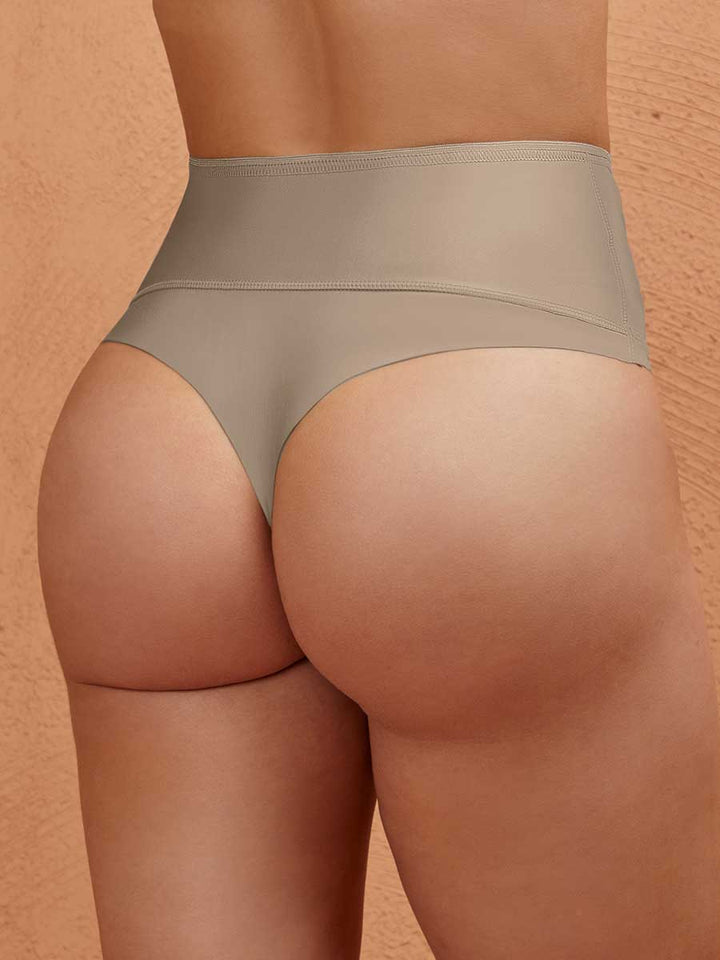 Brasilera Moldeadora Alta en Cintura Color Pistacho Cremoso