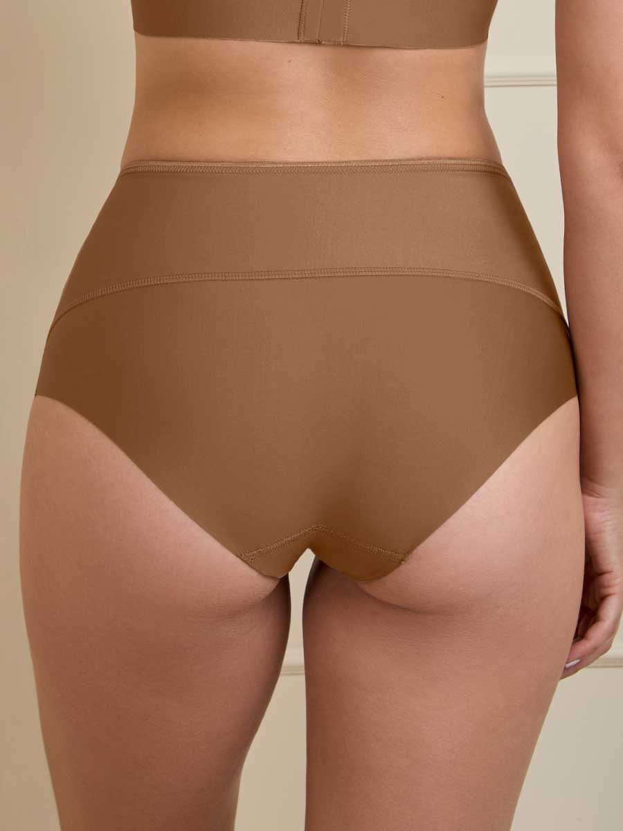 Panty Moldeador Alto en Cintura Color Mocca